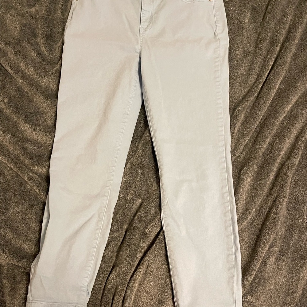 Buffalo David Bitton Women's Light Gray Skinny Jeans